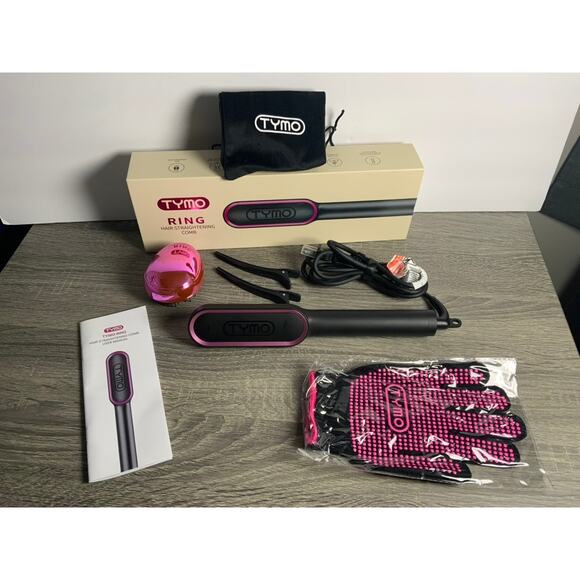 Tymo Ring Hair Straightening Comb - Picture 1 of 9